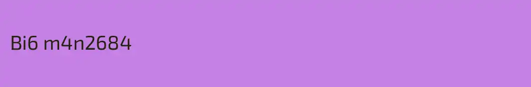 Bi6 m4n2684